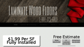 What Laminatewoodfloors.com website looked like in 2014 (9 years ago)
