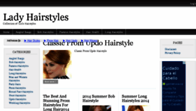 What Ladyhairstyles.com website looked like in 2014 (9 years ago)