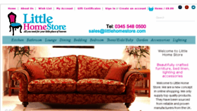 What Littlehomestore.com website looked like in 2014 (9 years ago)