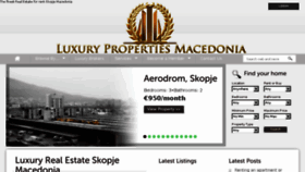 What Luxurypropertiesnetwork.com website looked like in 2014 (9 years ago)