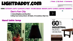 What Lightdaddy.com website looked like in 2014 (9 years ago)
