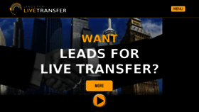 What Leadsforlivetransfer.com website looked like in 2014 (9 years ago)