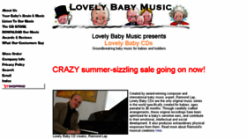 What Lovelybabycd.com website looked like in 2014 (9 years ago)