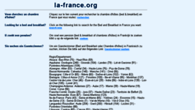 What La-france.org website looked like in 2014 (9 years ago)