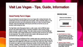 What Lasvegascool.blogspot.com website looked like in 2014 (9 years ago)