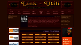 What Link-utili.it website looked like in 2014 (9 years ago)