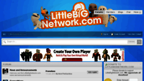 What Littlebignetwork.com website looked like in 2014 (9 years ago)