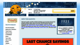What Littlelunablue.com website looked like in 2014 (9 years ago)