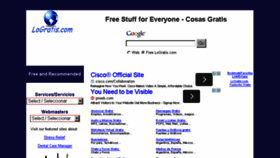 What Logratis.com website looked like in 2014 (9 years ago)