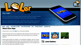 What Lolerapps.com website looked like in 2014 (9 years ago)