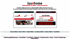 What Lux4home.de website looked like in 2014 (9 years ago)