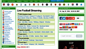 What Livefootballol.com website looked like in 2014 (9 years ago)