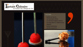 What Linstantculinaire.fr website looked like in 2014 (9 years ago)