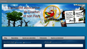 What Loudun.net website looked like in 2014 (9 years ago)