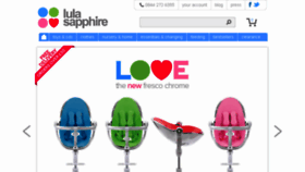 What Lulasapphire.com website looked like in 2014 (9 years ago)