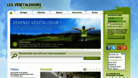 What Les-vegetaliseurs.com website looked like in 2014 (11 years ago)