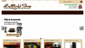 What Lecafeshop.co.uk website looked like in 2014 (9 years ago)