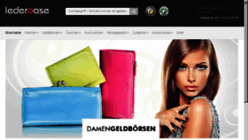 What Lederoase.de website looked like in 2014 (9 years ago)