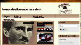 What Leonardoallavenariareale.it website looked like in 2014 (9 years ago)