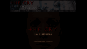 What Lallorona.com website looked like in 2014 (9 years ago)