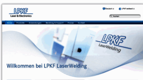 What Laserquipment.de website looked like in 2014 (9 years ago)