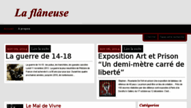 What Laflaneuse.org website looked like in 2014 (9 years ago)