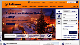 What Lufthansa-fanflug.de website looked like in 2014 (9 years ago)