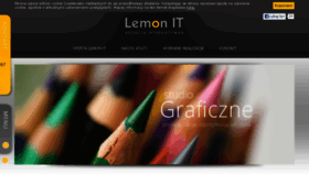 What Lemonit.pl website looked like in 2014 (9 years ago)