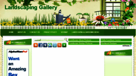 What Landscapinggallery.info website looked like in 2014 (9 years ago)