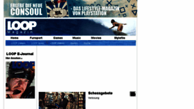 What Loop-magazin.de website looked like in 2014 (9 years ago)