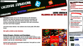 What Lustige-streiche.de website looked like in 2014 (9 years ago)