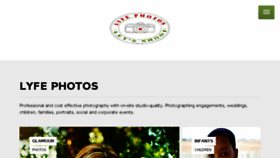What Lyfephotos.com website looked like in 2014 (9 years ago)