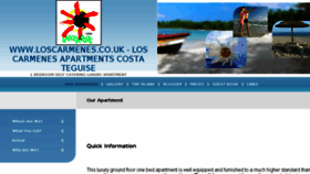 What Loscarmenes.co.uk website looked like in 2014 (9 years ago)
