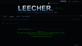 What Leecher.club website looked like in 2015 (9 years ago)