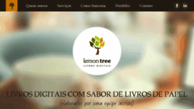 What Lemontree.com.br website looked like in 2015 (9 years ago)