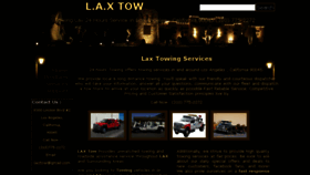 What Laxtow.com website looked like in 2015 (9 years ago)