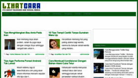 What Lihatcara.com website looked like in 2015 (9 years ago)