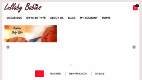 What Lullaby-babies.co.uk website looked like in 2015 (9 years ago)