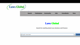 What Lawsglobal.com website looked like in 2015 (9 years ago)