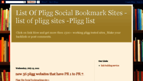 What List-of-social-bookmark-site.blogspot.in website looked like in 2015 (9 years ago)