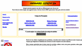 What Ledepot.eu website looked like in 2015 (9 years ago)