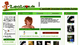 What Leolove.de website looked like in 2015 (9 years ago)