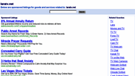 What Laratv.net website looked like in 2015 (9 years ago)