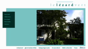What Lezardvert.com website looked like in 2015 (9 years ago)