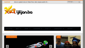 What Ljiljan.ba website looked like in 2015 (9 years ago)
