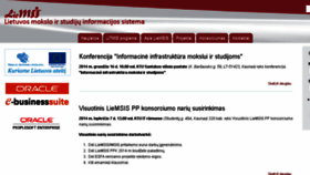 What Liemsis.lt website looked like in 2015 (9 years ago)