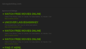 What Lasvegasmikey.com website looked like in 2015 (9 years ago)