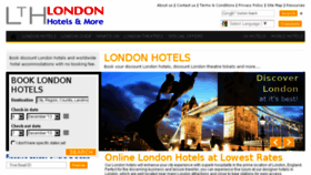 What Lth-hotels.com website looked like in 2015 (9 years ago)