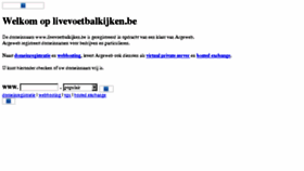 What Livevoetbalkijken.be website looked like in 2015 (9 years ago)