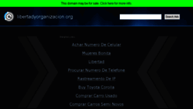 What Libertadyorganizacion.org website looked like in 2015 (9 years ago)